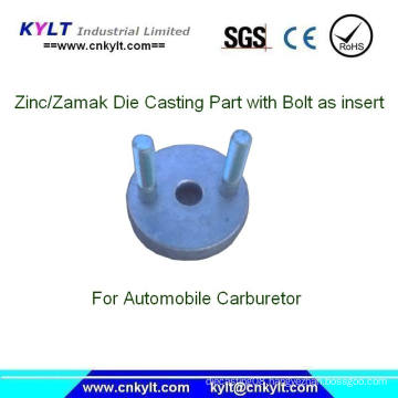 Zinc/Zamak Injection Parts with Steel Iron Insert